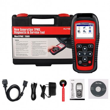 Autel MaxiTPMS TS501 OBD2 Activation Tire Pressure Monitor System Diagnostic Tool TPMS Sensor Check Kit ECU Program Reset Light 