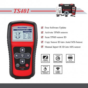 Autel MaxiTPMS TS401 TPMS Diagnostic and Service Tool Car TPMS Reset Scan Tool